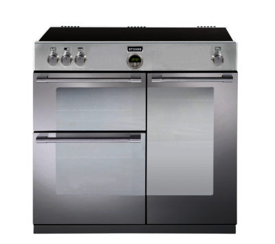 STOVES  Sterling 900Ei Electric Induction Range Cooker - Stainless Steel
